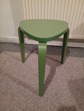 IKEA KYRRE Taburete Verde 3 Patas Taburet…