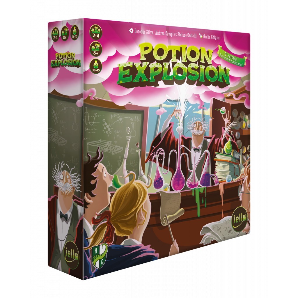 Potion Explosion de Iello, le jeu idéal neuf à offrir pour un anniversaire d'enfant
