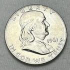 1961 D FRANKLIN HALF DOLLAR 90% SILVER BU
