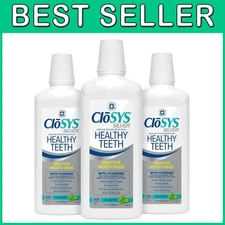 Enamel Strengthening Fluoride Mouthwash - Pack of 3