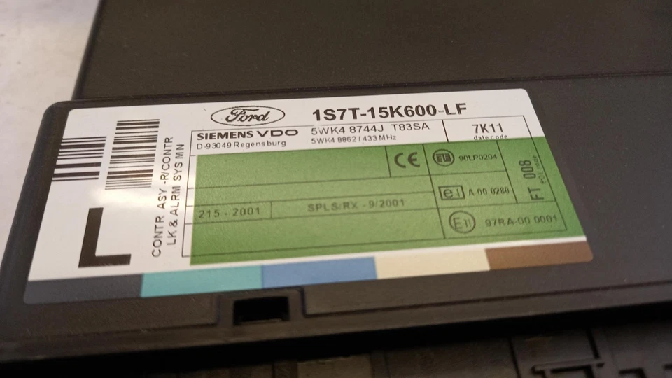 Centralina chiusura centralizzata originale Ford Mondeo III Focus I 1349090 - Immagine 2 di 3