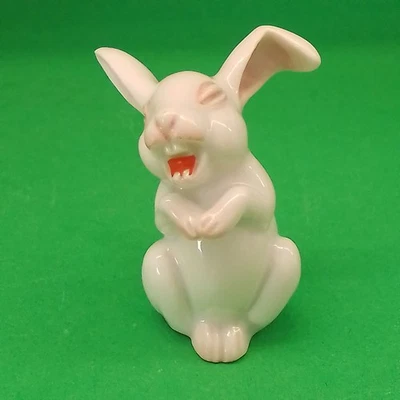 Rosenthal Porzellan figur Lachender Hase Kaninchen Rabbit 5cm - Bild 1 von 4