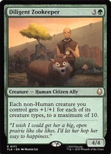 Diligent Zookeeper 171 Avatar The Last Airbender Magic the Gathering 000423