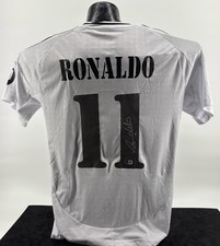 Ronaldo Nazario Signed Real Madrid Jersey Beckett COA