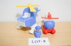 Vintage Fisher Price Little People Toy Lot - 1960s-70s Figurines & Vehicles Lot8