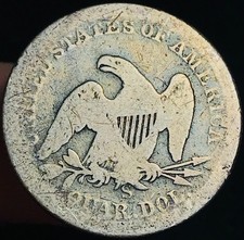 1855 Year Seated Liberty US Quarters (1838-1891) for sale | eBay