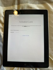 Apple iPad 4th Gen. 9.7 WiFi  Silver A1459 Pl...