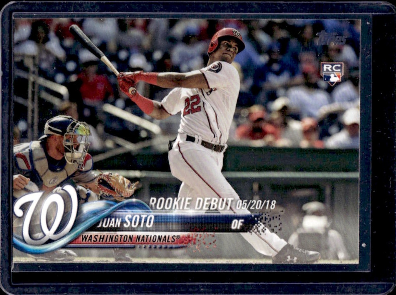 2018 Topps Update Juan Soto RC Rookie #US104 Nationals