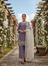 Salwar Kameez Pakistani Indian Wedding Party Wear Dress Bollywood Plazzo Suit