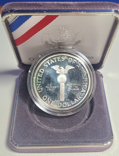 1989 US Congressional Proclaiming The Triumph Of Democracy 4 Coin Set - Picture 2 of 9