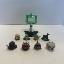 Angry Birds Star Wars Telepods Figures Lot Vader Pigs Birds Plus Launcher