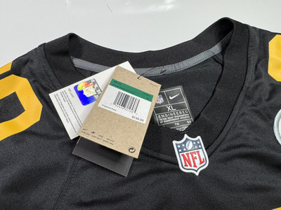 XL TJ Watt #90 Nike Game Jersey Color Rush Pittsburgh Steelers