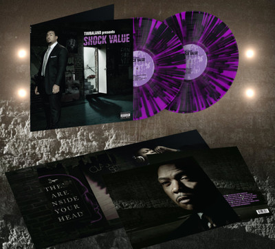 TIMBALAND - SHOCK VALUE LIMITED Colored Vinyl 2 LP +5 Bonus Tracks [NEW *Damage]