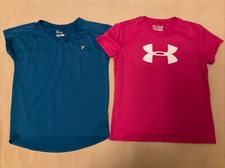 Girls athletic top lot large Under Armour Old Navy Active