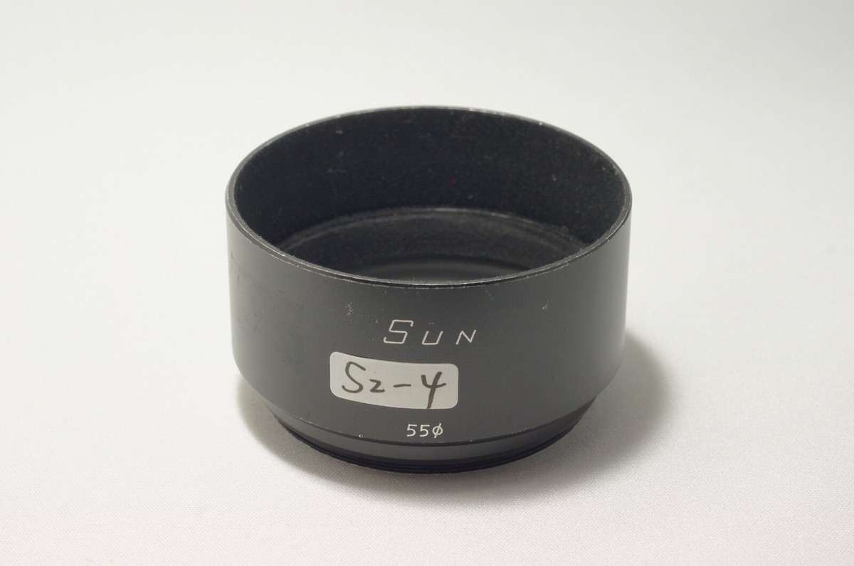 Sun Zoom Metal Hood for Telephoto 55mm dia. [Sz-4] | eBay