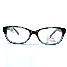 Chelsea Morgan CMM 5000 Blue Tortoise Cat Eye Kids Eyeglasses 47[]15 130 mm
