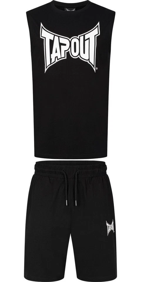 Tapout Diego Ärmelloses T-Shirt & Shorts Set Normale Passform - Bild 1 von 1