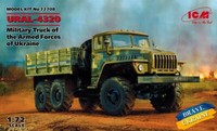 Icm 72708 - Ural 4320 - Military Truck Armed Forces Of Ukraine - 1:72