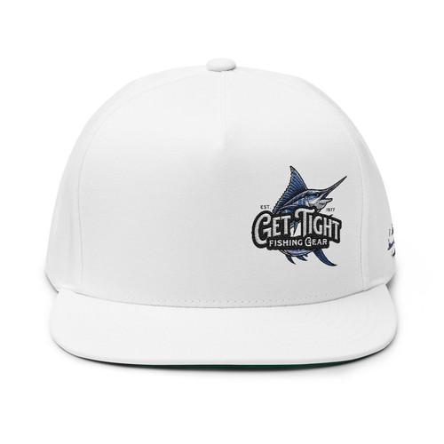Get Tight Gear Flat Bill Cap - Cappello ricamato elegante per trendsetter - Foto 2 di 29