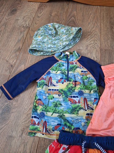 Badeoberteile und Shorts Jungen 2-3 Jahre (B69) - Bild 3 von 10
