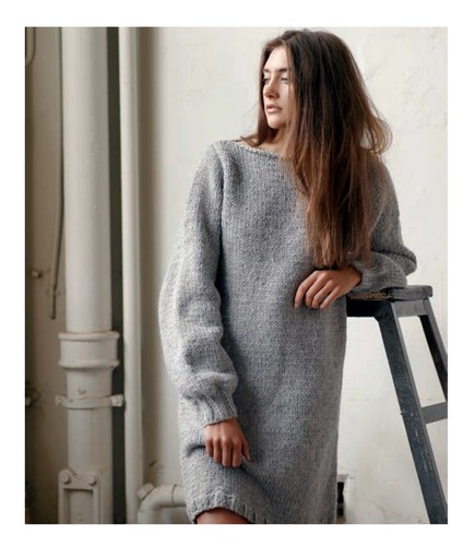 KNITTING Pattern- Easy Knit Ladies 
