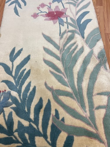 2'6" x 12'2" Chinese Art Deco Oriental Rug Floor Runner - Hand Made - 100% Wool - Picture 8 of 11