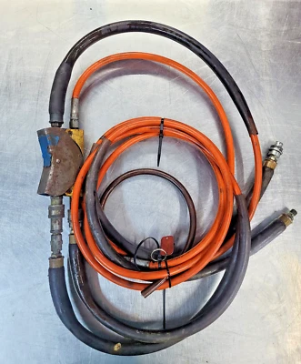 Greenlee Fairmont Hydraulic Control valve 4-way w/ hoses - Image 1 of 4