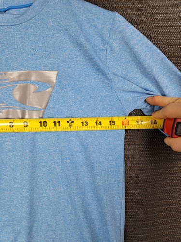 O'neill t-shirt rash guard short sleeve stretch kids size 10 nylon polyester - Picture 4 of 14