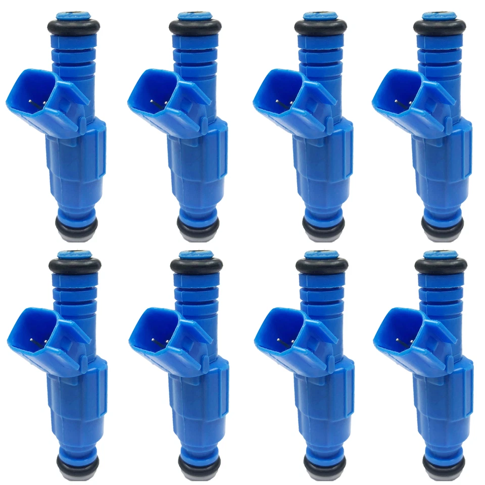 Inyectores de combustible OE actualizados 8 piezas 0280158064 para Mercury Grand Marquis 2005 4,6 L Foto 2 de 4