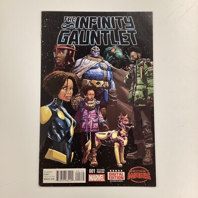 Infinity Gauntlet #1 2015 VF+ 2nd Print Variant