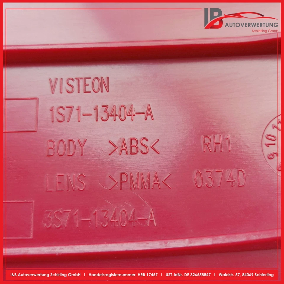 Piloto trasero derecho completo FORD MONDEO III 1.8 1S71-13404-A 0374D Foto 4 de 4