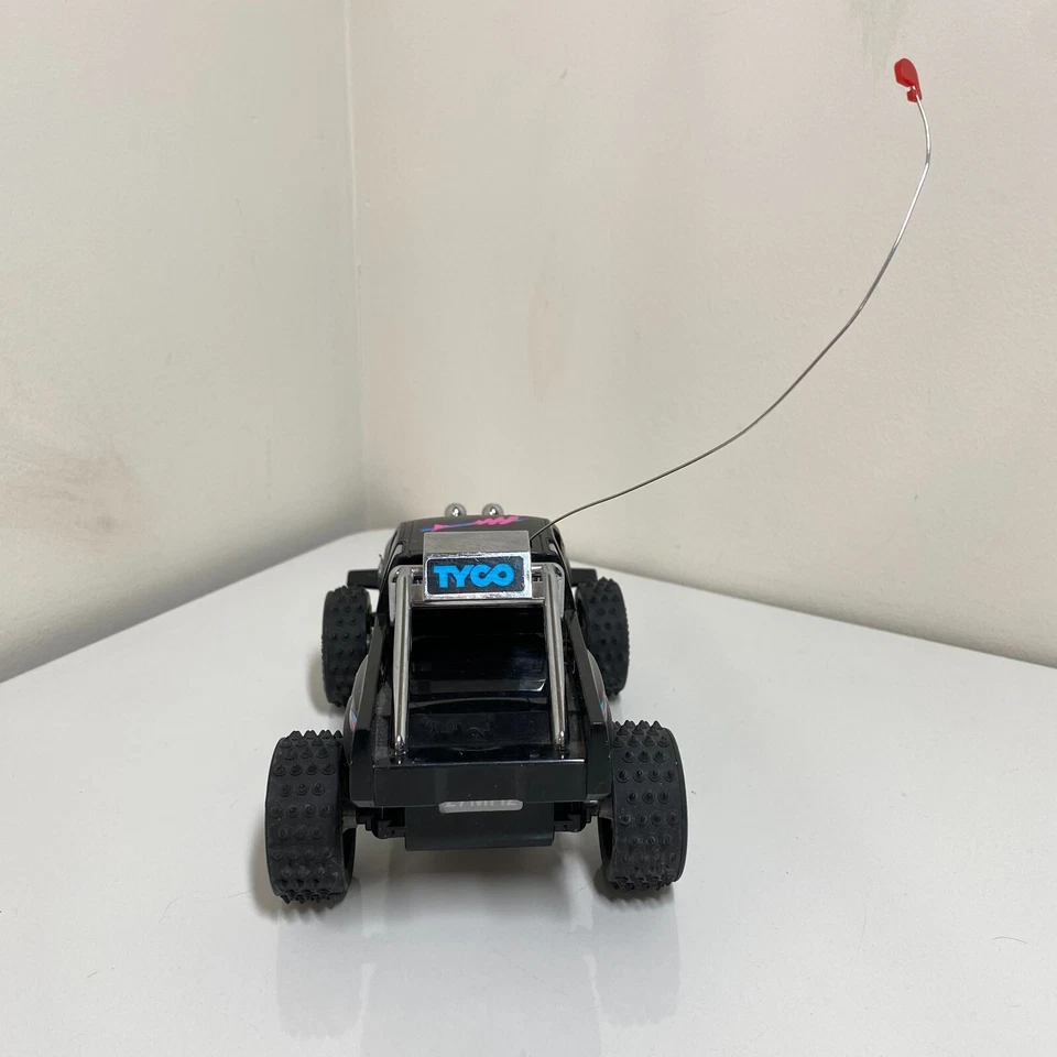 Tyco Mini Bandit RC Truck (Truck Only UNTESTED) Black Neon RARE Vintage 90s READ - Image 4 of 4