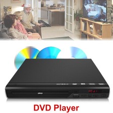 DVD Player for TV All Region Free DVD Players Mini DVD Play USB +Remotes Control