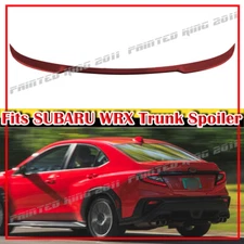 US 22-25 Painted #DCK Fits Subaru WRX STI 4D VB DTO Type Rear Trunk Spoiler Wing