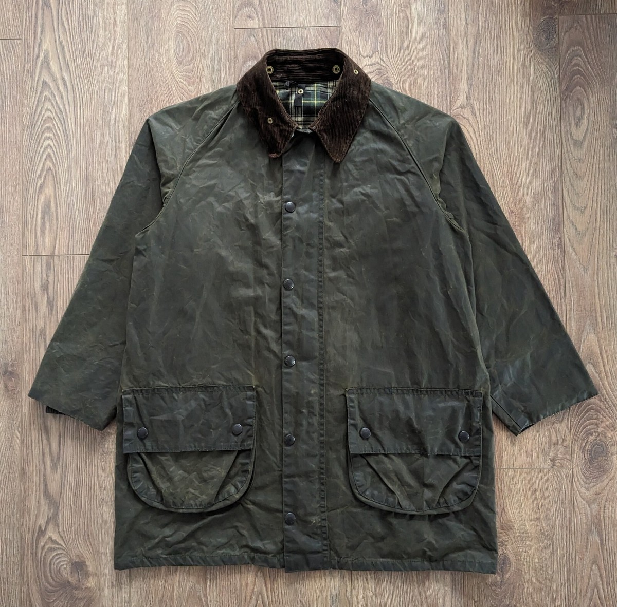 Barbour Gamefair Wax Men's Jacket 102 CM / 40 IN Made In Barbour Gamefair Wax Men's Jacket 102 CM / 40 IN Made In
