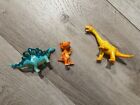 Dinosaur Train Figures Lot: Buddy the T-rex, Ned the Brachiosaurus, Stegosaurus