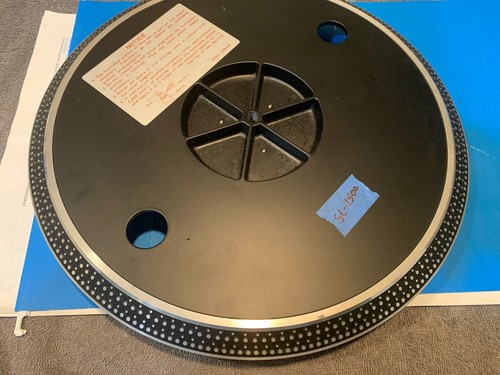 Technics SL-1500 Vintage Stereo Turntable Parting Out Platter