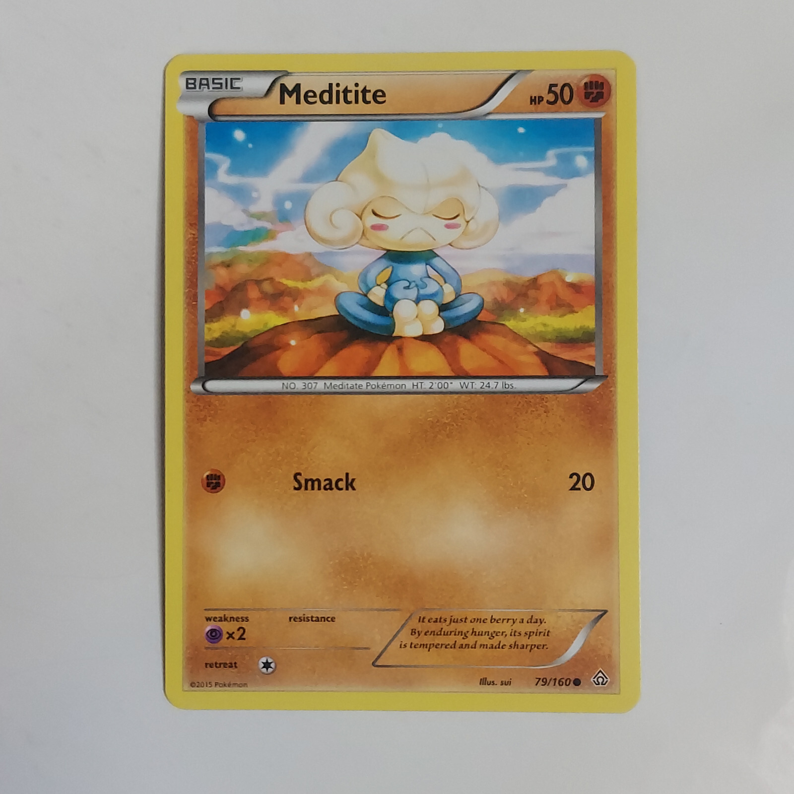 Meditite - Pokemon XY Primal Clash Card Single 79/160