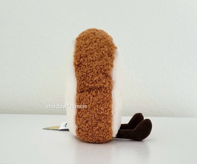 Jellycat AMUSEABLE TOAST SMALL Soft Cute Novelty Plush Bread Food Toy for sale online eBay