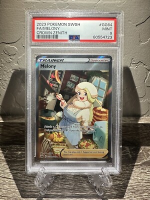 ⭐️Melony #GG64 Full Art⭐️ Pokemon TCG Crown Zenith 💎PSA 9