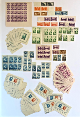 #ad #ad 115 Farley and Hannegan Sheets Philatelic Exhibitions $85.00