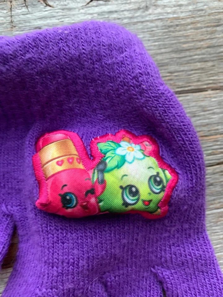 Guantes morados para niños Shopkins Foto 4 de 4
