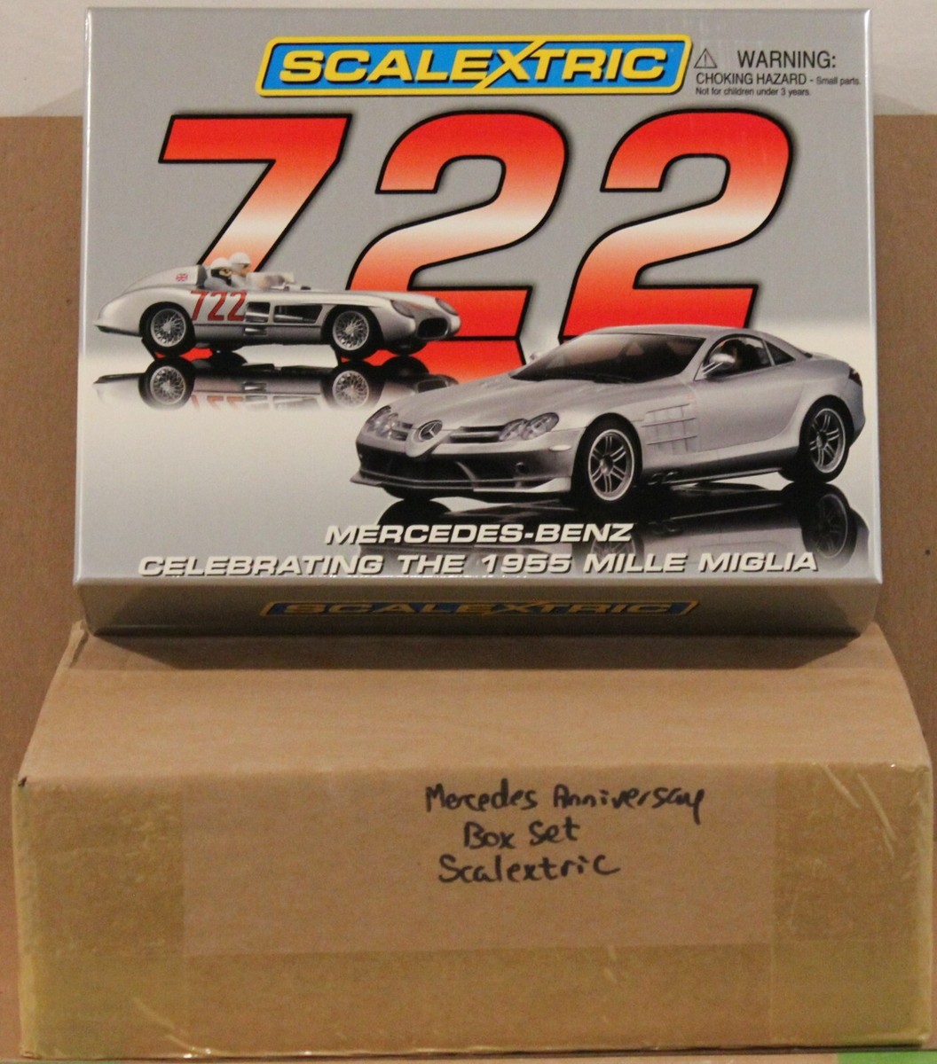 Scalextric MERCEDES Set C2873A Celebrating MILLE MIGLIA FACTORY 