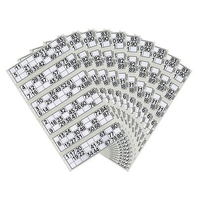 Carta D'annata Del Bingo Del Biglietto Di S. Valentino Per Il Gioco Carta Image72587861 - Foto 8