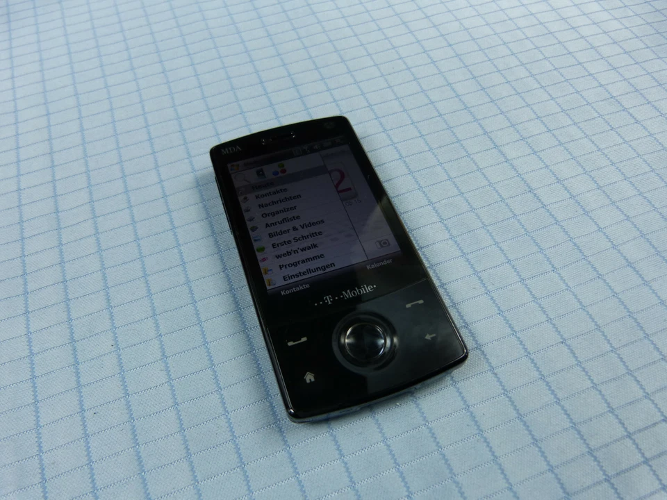 Original T-Mobile MDA Compact IV 4GB Schwarz! Gebraucht! Ohne Simlock! TOP! OVP! - Bild 3 von 4