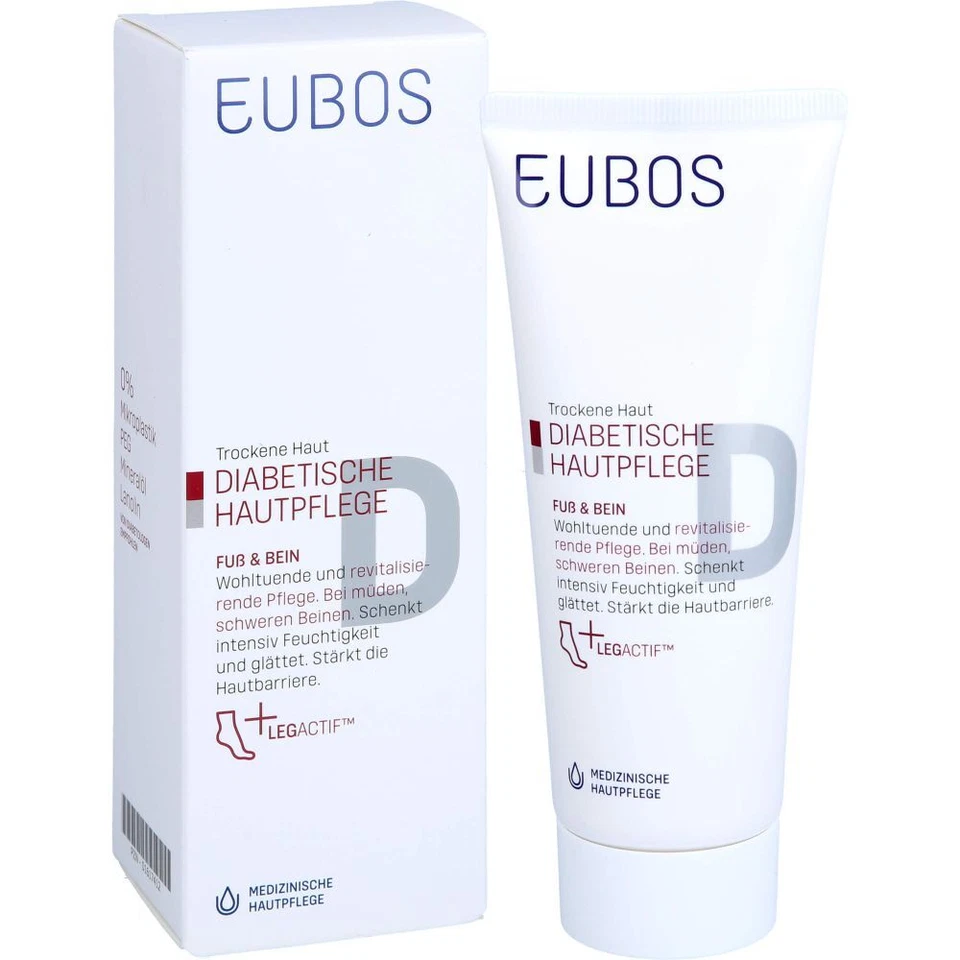 EUBOS DIABETISCHE HAUT PFLEGE Fuß+Bein Creme 100 ml PZN01617412 - Bild 3 von 4