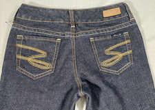 Seven 7 Jeans Womens 30 Skinny Cotton Blend Dark Wash Blue