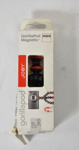 Joby GorillaPod Magnetic Mini Phone Tripod Micro Flexible Black Red JB01504 - Picture 1 of 8