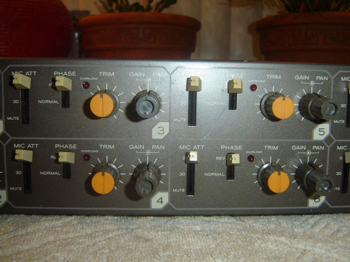 Tascam MX-80 Rack, 8 Channel Mic & Line Preamp Mixer, MX80 Tascam MX-80 Rack, 8 Channel Mic & Line Preamp Mixer, MX80