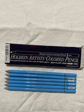 Holbein Artists' Colored Pencil - Sky Blue, OP324 - 6 PCS.